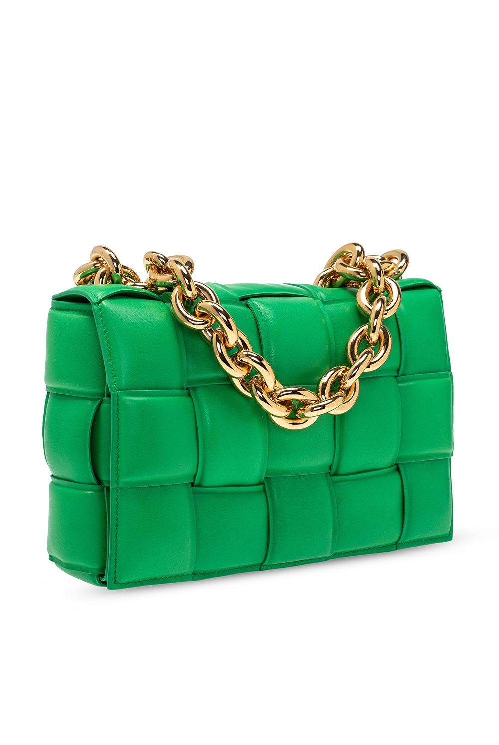 Green sale chain bag